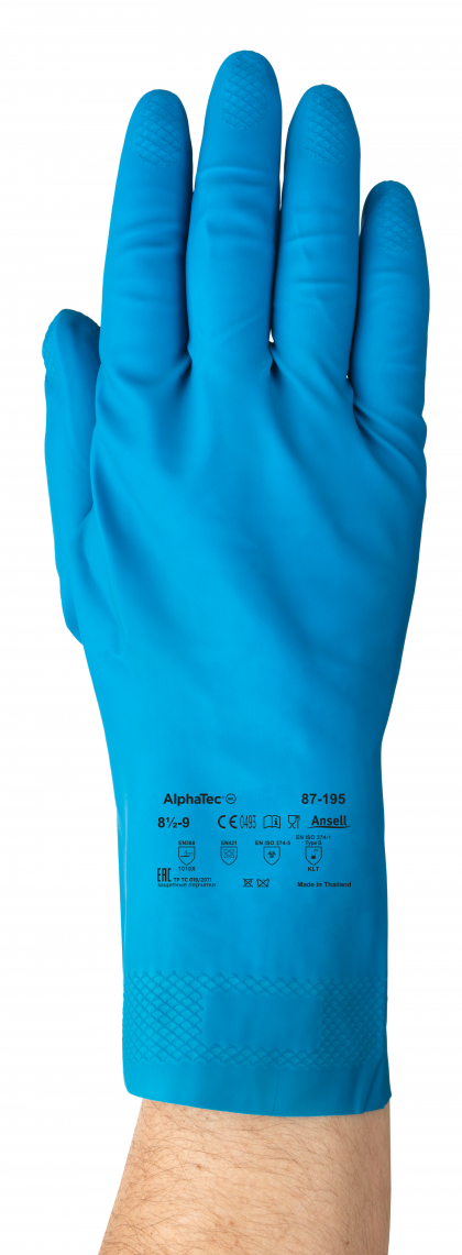 Перчатки Ansell AlphaTec® (VersaTouch) 87-195	